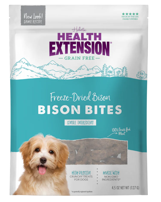 Health Extension Freeze Dried Bison Bites